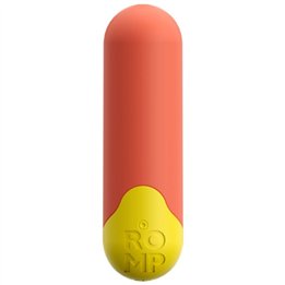 ROMP - RIOT MULTIFUNCTION VIBRATING BULLET ORANGE + YELLOW - D-245887 - Teknashop Ltd