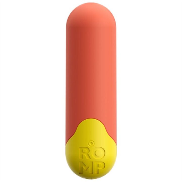 ROMP - RIOT MULTIFUNCTION VIBRATING BULLET ORANGE + YELLOW - D-245887 - Teknashop Ltd