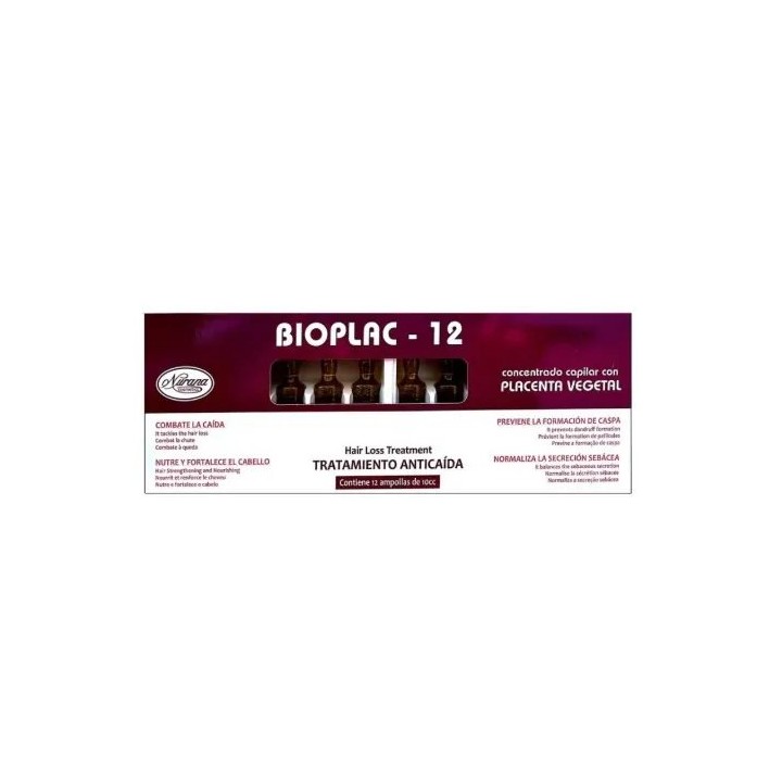 Nurana Bioplac-12 Anti Hair Loss Treatment Ampoules 12x10ml - unisex - Teknashop Ltd