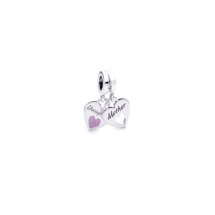 PANDORA Mod. PINK MURANO GLASS DRAGONFLY DANGLE CHARM - WW.799187C01 - Teknashop Ltd