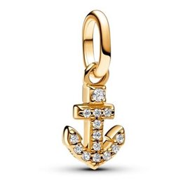 PANDORA CHARMS Mod. ANCHOR MINI DANGLE - WW.763369C01 - Teknashop Ltd