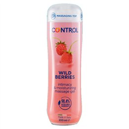 CONTROL - MASSAGE GEL 3 IN 1 WILD BERRIES 200 ML - D-232986 - Teknashop Ltd