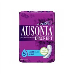 Ausonia Discreet Sanitary Towels Maxi Urinary Incontinence 8 Units - unisex - Teknashop Ltd