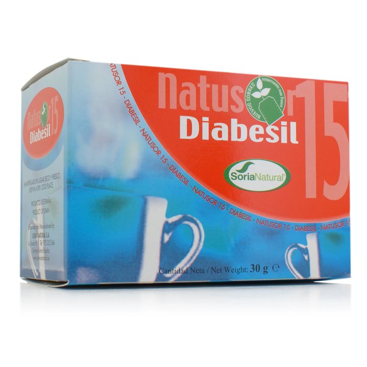 Soria Natusor 15 Diabesil 20 Filtros - unisex - Teknashop Ltd