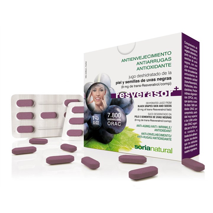 Soria Resverasor Plus 134 Mg 28 Comp - unisex - Teknashop Ltd