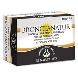 El Natural Bronceanatur 60 Caps - unisex - Teknashop Ltd