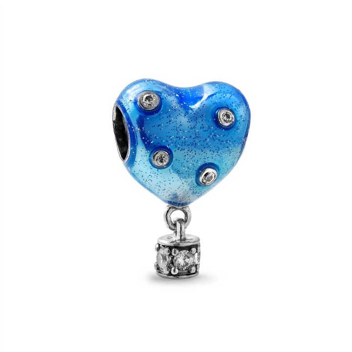 PANDORA Mod. HOT AIR BALLOON HEART CHARM - WW.793595C01 - Teknashop Ltd