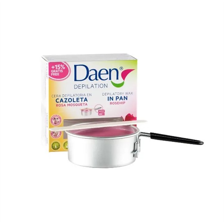 Daen Depilation Depilatory Wax In Pan Rosehip 90g - unisex - Teknashop Ltd