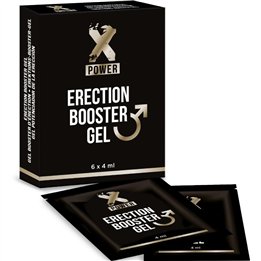 XPOWER - ERECTION BOOSTER GEL 6 X 4 ML - D-229425 - Teknashop Ltd