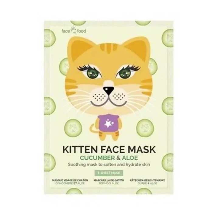 Montagne Jeunesse Kitten Face Mask 1 Unit - unisex - Teknashop Ltd