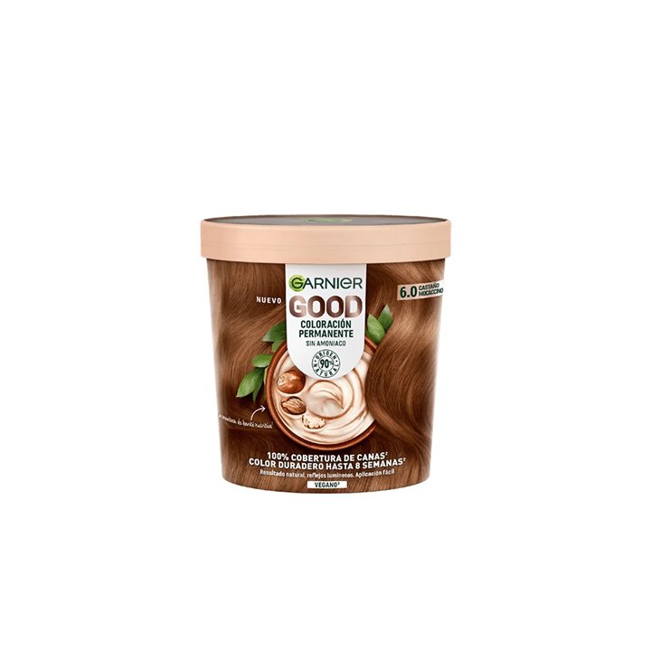 Garnier Good Coloración Permanente 6,0 Castaño Mocaccino 1 U - unisex - Teknashop Ltd