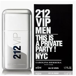 Carolina Herrera 212 Vip Men Eau De Toilette Spray 50ml - unisex - Teknashop Ltd