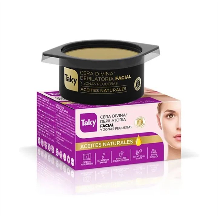 Taky Facial Depilatory Wax With Natural Oils 100g - unisex - Teknashop Ltd