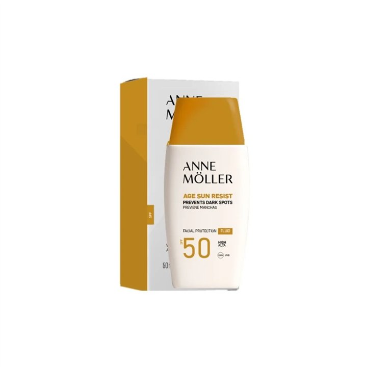Anne Möller A Moller Age Sun Resist Spf50 Fluid 50 M - unisex - Teknashop Ltd