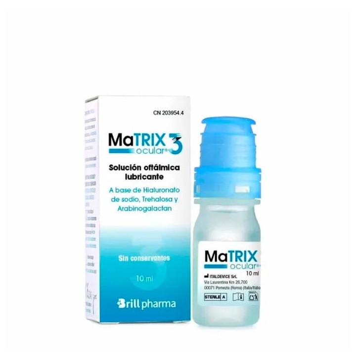 Matrix Ocular 3 Ophthalmic Drops 10ml  - unisex - Teknashop Ltd