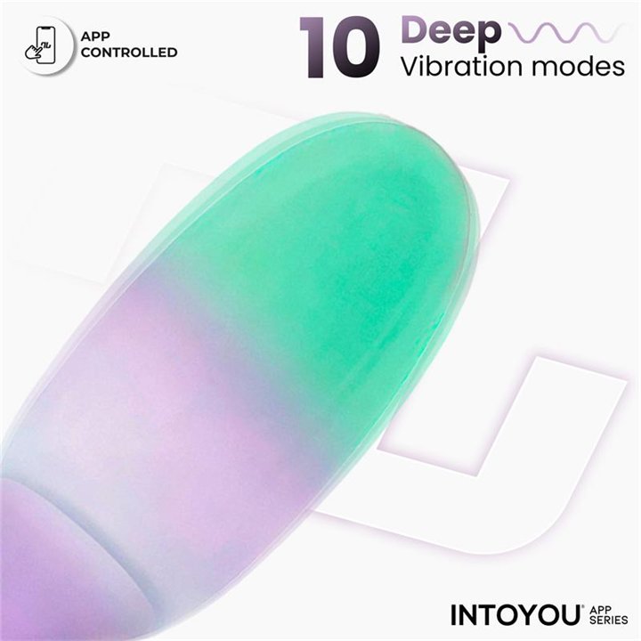 NexEgg Vibrating Egg Double Silicone Layer App Lilac/Pistachio - IN-344-02 - Teknashop Ltd