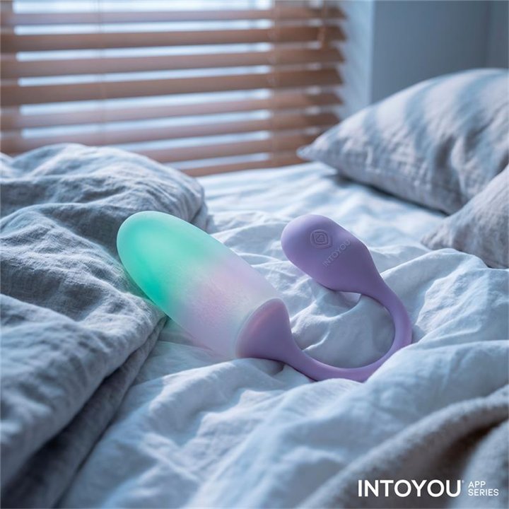 NexEgg Vibrating Egg Double Silicone Layer App Lilac/Pistachio - IN-344-02 - Teknashop Ltd