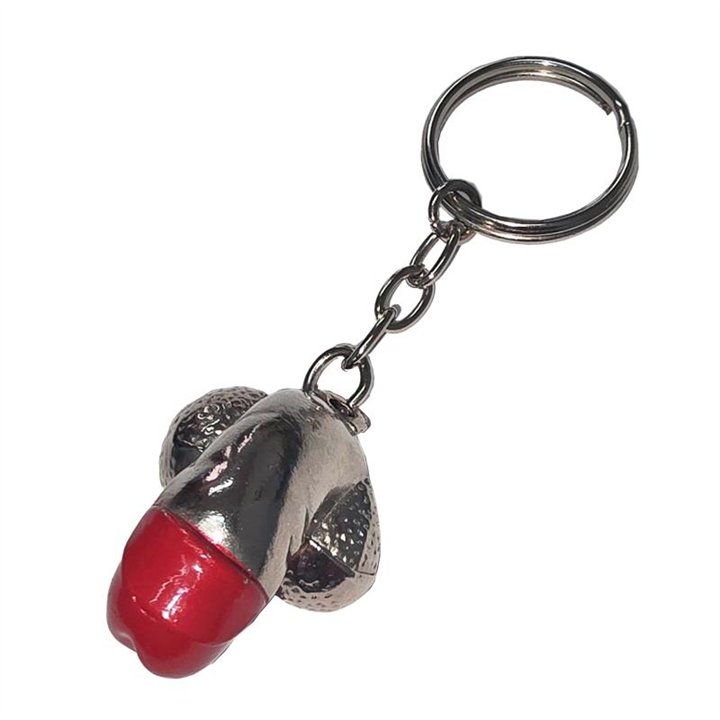 penis-shaped metal keychain - 8412345054549 - Teknashop Ltd