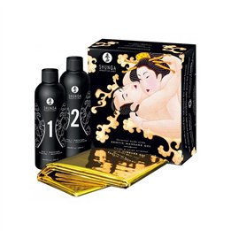 Shunga Massaje Gel Kit Sparkling Wine Aroma - S9077002 - Teknashop Ltd