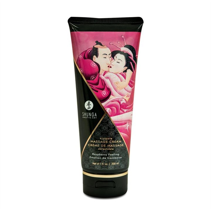 Shunga Massage Cream Raspberry Aroma - S9041010 - Teknashop Ltd