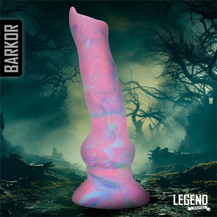 Bakor Liquid Silicone Dog Dildo 19,5 cm - LEG-008 - Teknashop Ltd