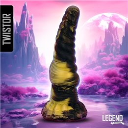 Twistor Liquid Silicone Dildo 17,6 cm - LEG-011 - Teknashop Ltd