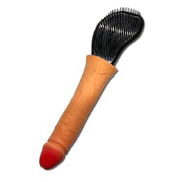 Penis-Shaped Hair Brush - 8412345052948 - Teknashop Ltd