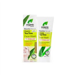 Dr Organic Tea Tree Face Wash 200ml - unisex - Teknashop Ltd