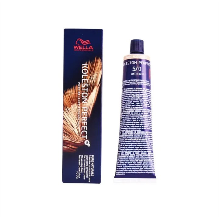 Wella Koleston Perfect Me+ 5/0 Pure Naturals 60ml - unisex - Teknashop Ltd