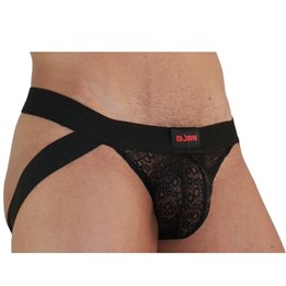 BURN - 005 JOCK LINGERIE BLACK S - D-241645 - Teknashop Ltd