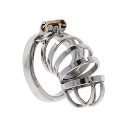 HIDDEN DESIRE - EXTREME CHASTITY COCK CAGE METAL - D-241479 - Teknashop Ltd