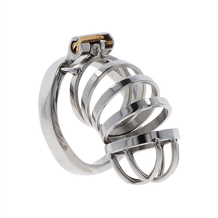 HIDDEN DESIRE - EXTREME CHASTITY COCK CAGE METAL - D-241479 - Teknashop Ltd