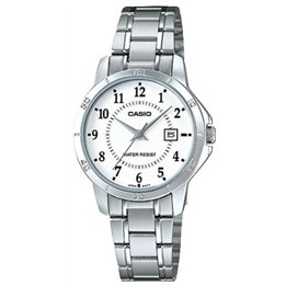 CASIO COLLECTION Mod. LADY DATE - WHITE - WW.LTP-V004D-7BUDF - Teknashop Ltd