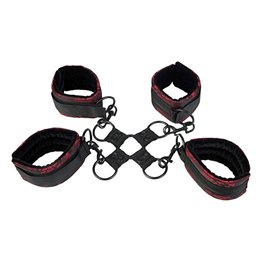 CALEXOTICS - SCANDAL HANDCUFFS HOG TIE - D-243652 - Teknashop Ltd