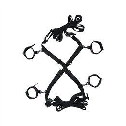 CALEXOTICS - SCANDAL SET OF CROSS BED TIES - D-243660 - Teknashop Ltd