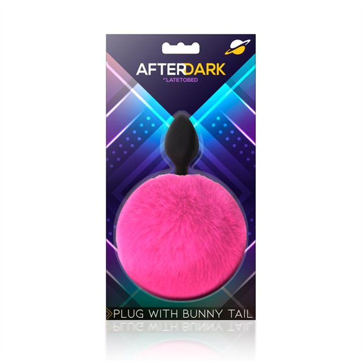 Butt Plug with Pompon Pink Size S - K-843658379267 - Teknashop Ltd