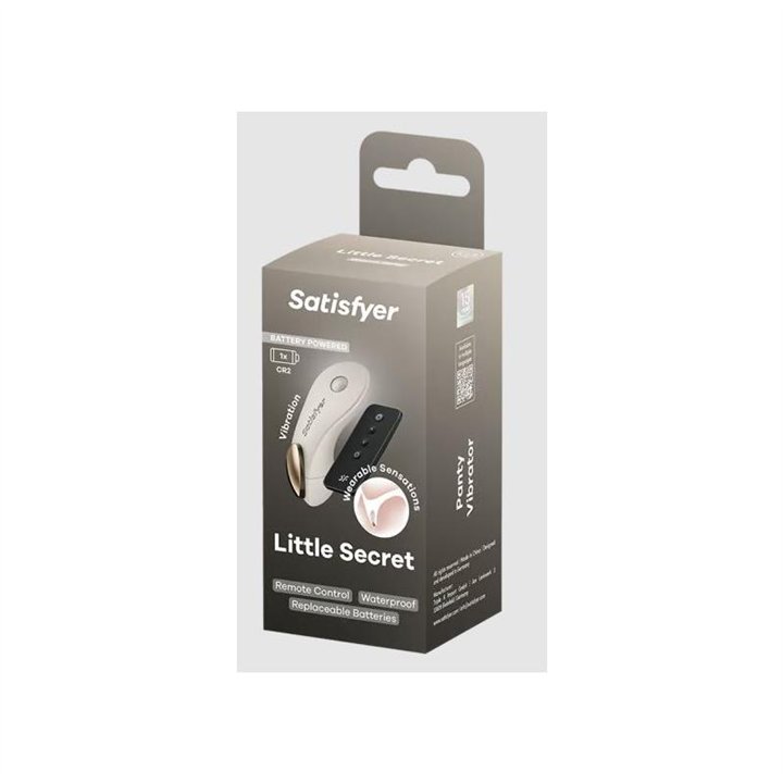 Little Secret Panty Stimulator Battery Series Warm Grey - 4061504083957 - Teknashop Ltd