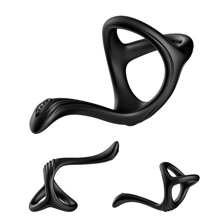 Penis Ring with Perianal Stimulator - 8436626092938 - Teknashop Ltd