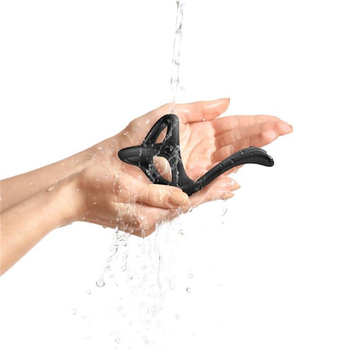 Penis Ring with Perianal Stimulator - 8436626092938 - Teknashop Ltd