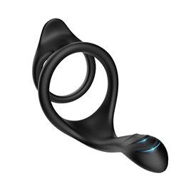 Penis ring with perianal stimulation - 8436626092907 - Teknashop Ltd