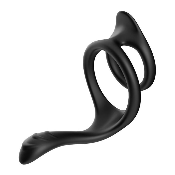 Penis ring with perianal stimulation - 8436626092907 - Teknashop Ltd