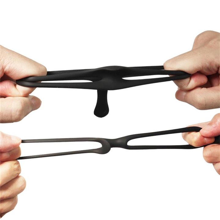 Penis ring with perianal stimulation - 8436626092907 - Teknashop Ltd