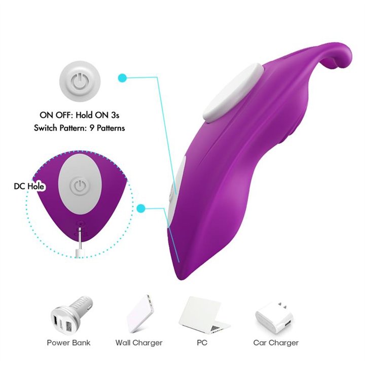 Magnetic panty vibrator - 8436626092808 - Teknashop Ltd