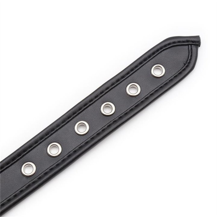 Collar with Hoop Black - 843658379554 - Teknashop Ltd