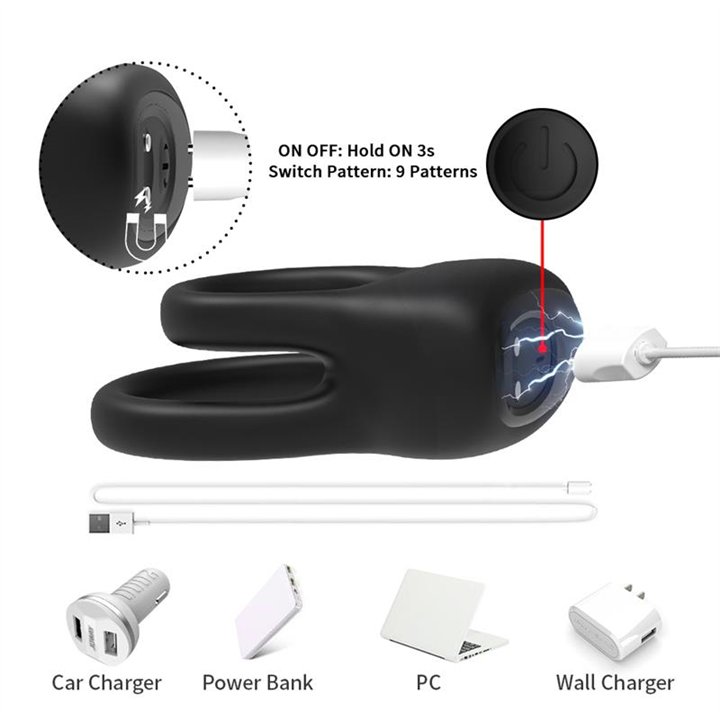 Vibrating Penis Ring - 8436626092570 - Teknashop Ltd