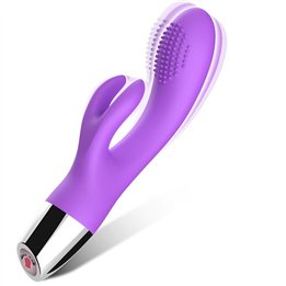 Rabbit Vibrator Flexible Purple - 8436626092501 - Teknashop Ltd