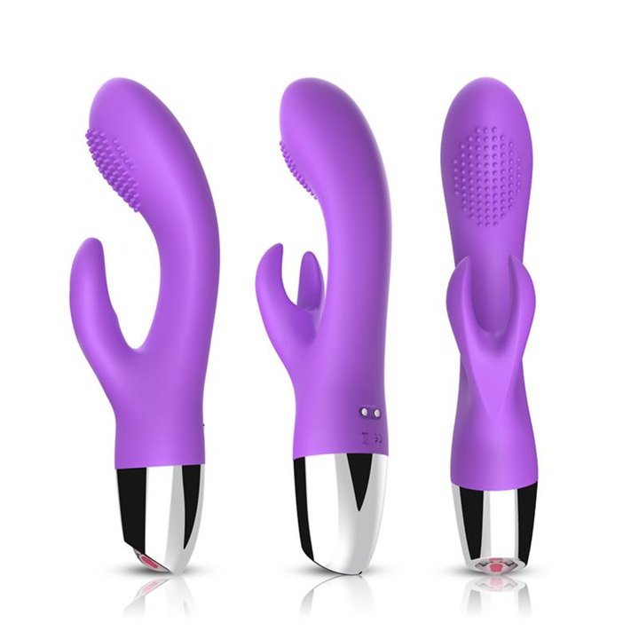 Rabbit Vibrator Flexible Purple - 8436626092501 - Teknashop Ltd
