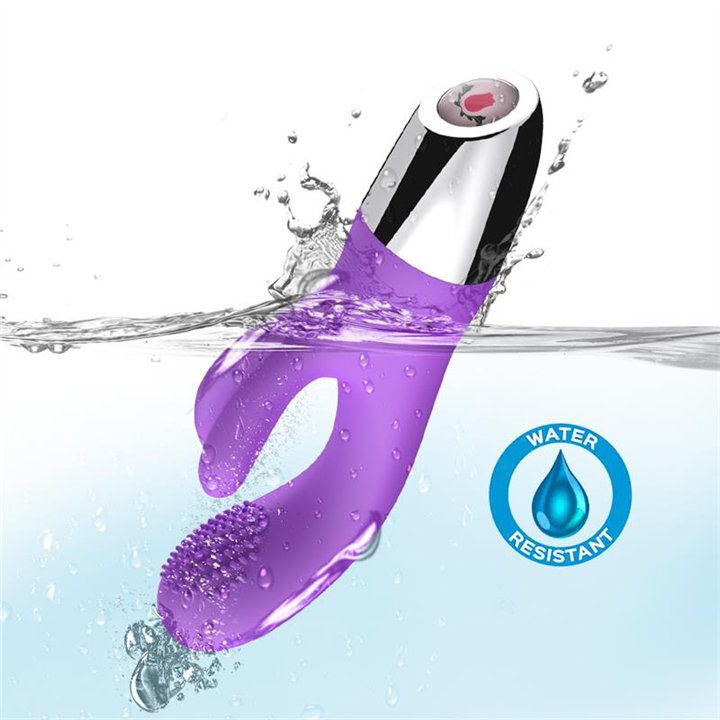 Rabbit Vibrator Flexible Purple - 8436626092501 - Teknashop Ltd