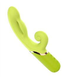 Inflatable Rabbit Vibrator Green - 8436626092402 - Teknashop Ltd