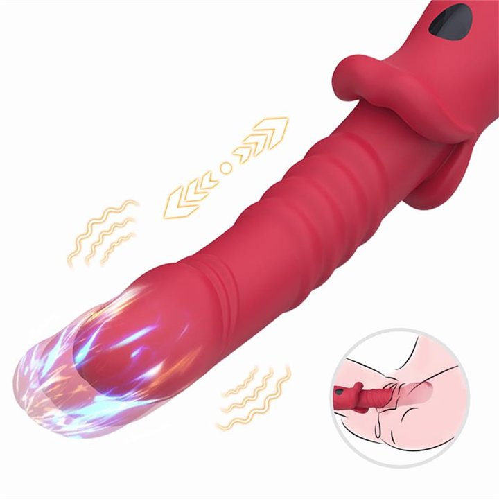 Vibrator with Thrusting G-spot and Digital Screen - 8436626092280 - Teknashop Ltd